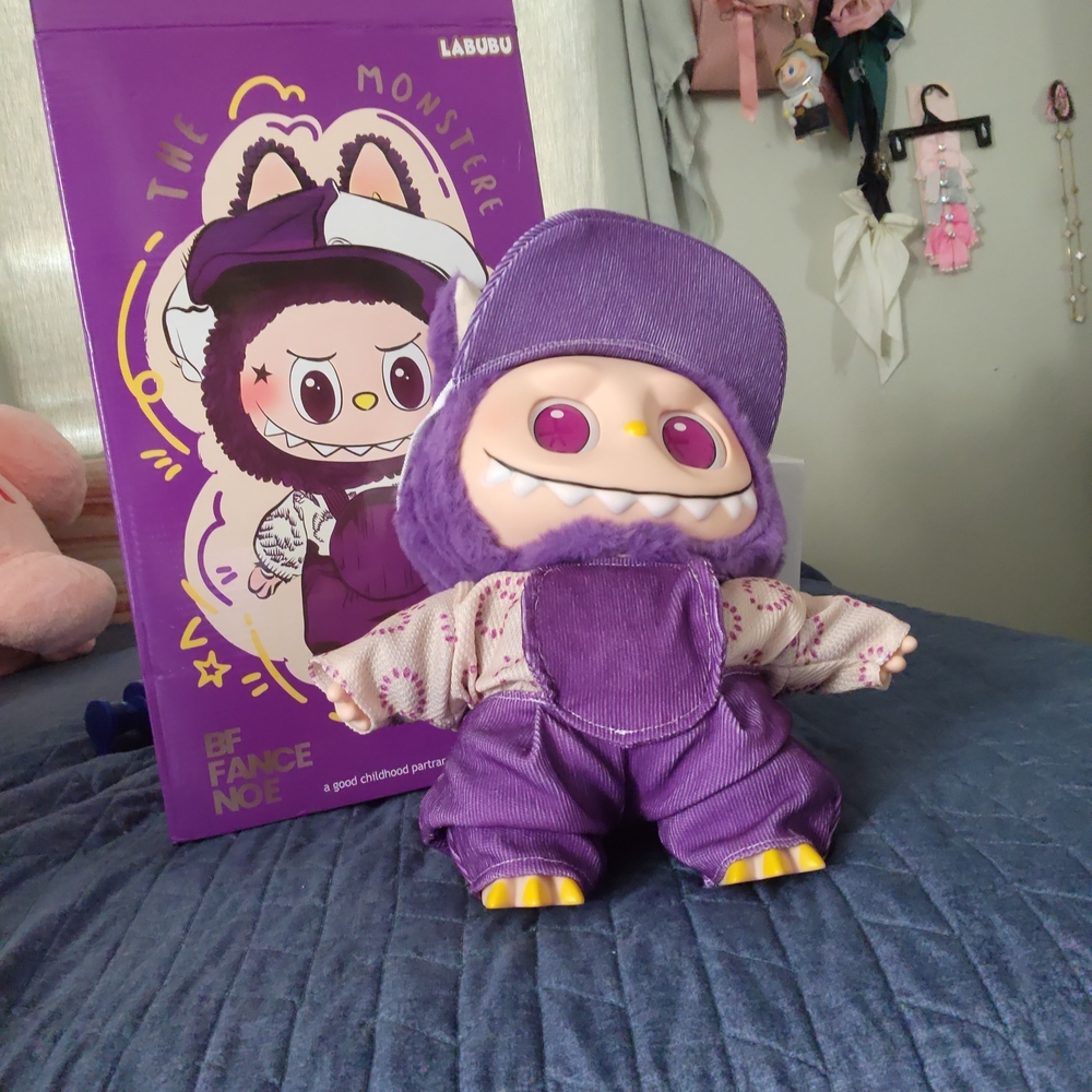 Purple Monster Plush Toy